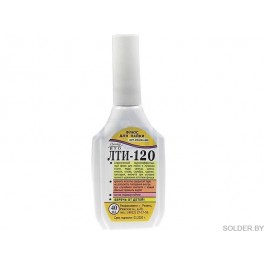 Флюс паяльный ЛТИ-120 (40 мл) фл. пластик с капельницей