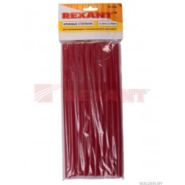 Клеевой стержень красный 11,2х270 мм