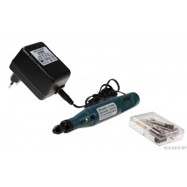 Мини-дрель Pro'sKit PT-5201B компактная профессиональная (с насадками) Мини-дрель Pro'sKit PT-5201B компактная профессиональная (с насадками)