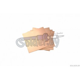 Стеклотекстолит двухсторонний СФ1.5-2-0.35 100х100мм REXANT арт. 09-4021
