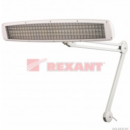 Лампа настольная люминесцентная на струбцине 3х14W, белая REXANT 31-0404