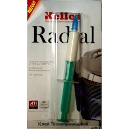 Клей теплопроводный Radial, (2 мл.)