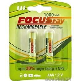 Аккумулятор FOCUSray 1000mAH AAA 2/24/288