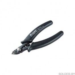 кусачки прецизионные изогнутые (медь до 2мм, 120мм), 1РК-5101, РФ