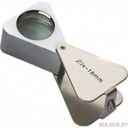 Лупа MG 23196 С ювелирная (10x 18мм)