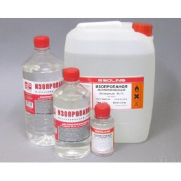 Изопропанол абсолютированный -99,7 % , бутылка ПЭТ - 5,0л - 4кг , ГОСТ 9805-84.
