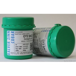 Паста паяльная NC ОТ 2  SN62  Sn62Pb36Ag2 (Т3) 0,5 кг.