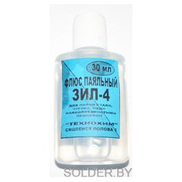 Флюс ЗИЛ-4 30 мл.пластик. фл.
