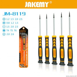Отвертка JM-8119 крестовая 1,2