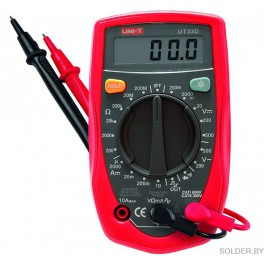 Тестер универсальный бытовой UT 33D UNI-T артикул LXUT33D