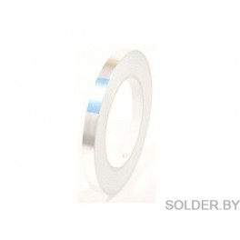Термоскотч 0.08мм 10мм 40м max t 800°C Алюминий