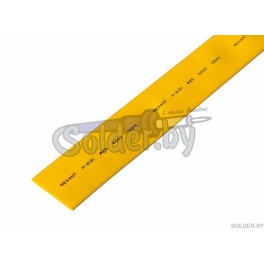 25.0 / 12.5 мм 1м термоусадка желтая REXANT арт. 22-5002