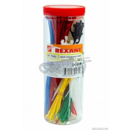 Набор хомутов цветных пластиковых НХ-2 REXANT арт. 07-7202