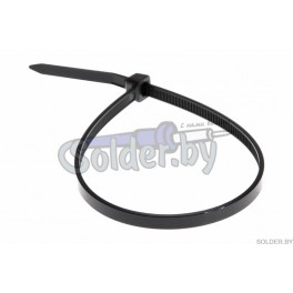 Хомут nylon 4.0 х 300 мм 100 шт черный REXANT арт. 07-0301