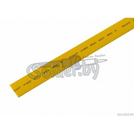 15.0 / 7.5 мм 1м термоусадка желтая REXANT арт. 21-5002