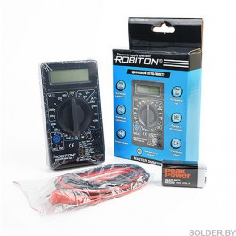 Мультиметр ROBITON MASTER DMM-200 BL1 арт. БЛ13354