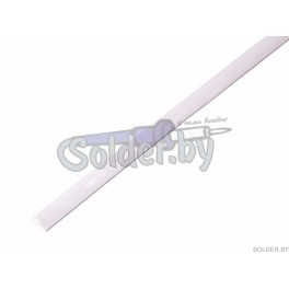 6.0 / 3.0 мм 1м термоусадка белая REXANT арт. 20-6001