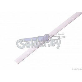 8.0 / 4.0 мм 1м термоусадка белая REXANT арт. 20-8001