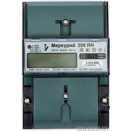 Счетчик электроэнергии \"Меркурий 206 RN\" Счетчик электроэнергии \"Меркурий 206 RN\"