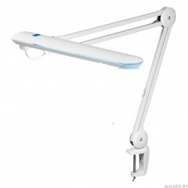 Лампа настольная на струбцине 60 LED, Blue Stream, белая REXANT арт. 31-0407 Лампа настольная на струбцине 60 LED, Blue Stream, белая REXANT арт. 31-0407