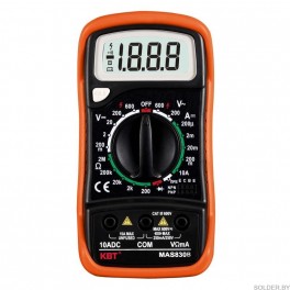 MAS830B Мультиметр цифровой (КВТ)