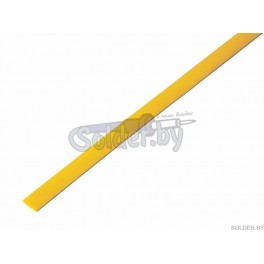 5.0 / 2.5 мм 1м термоусадка желтая REXANT арт. 20-5002