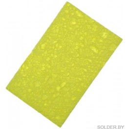 Губка для очистки паяльников увлажненная