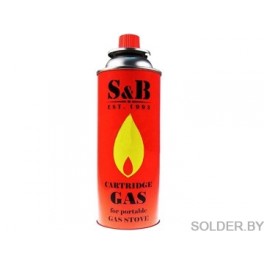 Газ универсальный всесезонный для портативных газовых приборов S&B Газ универсальный всесезонный для портативных газовых приборов S&B